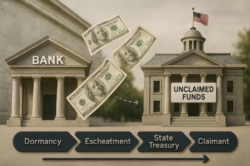 unclaimed bank accounts USA